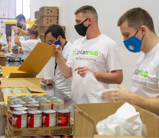packaging workers
